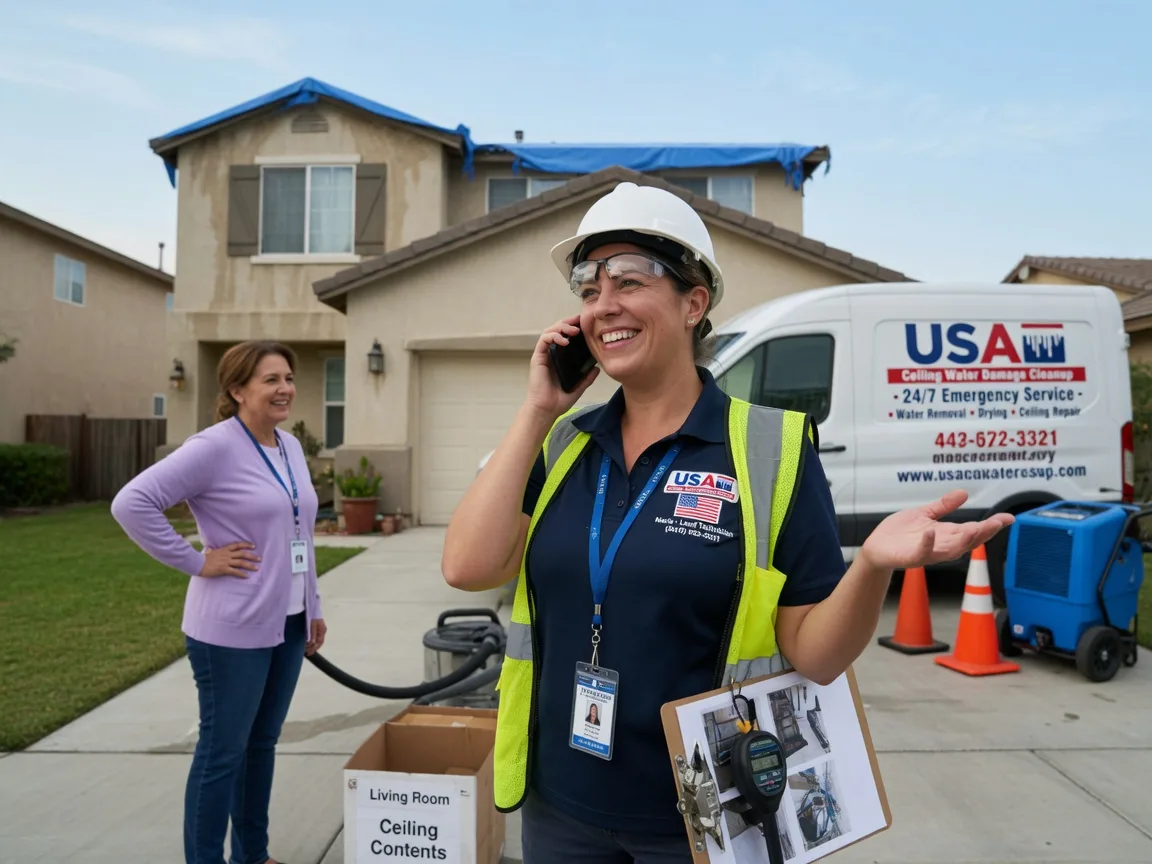Ceiling Water Damage Restoration Brighton, IL FAQs